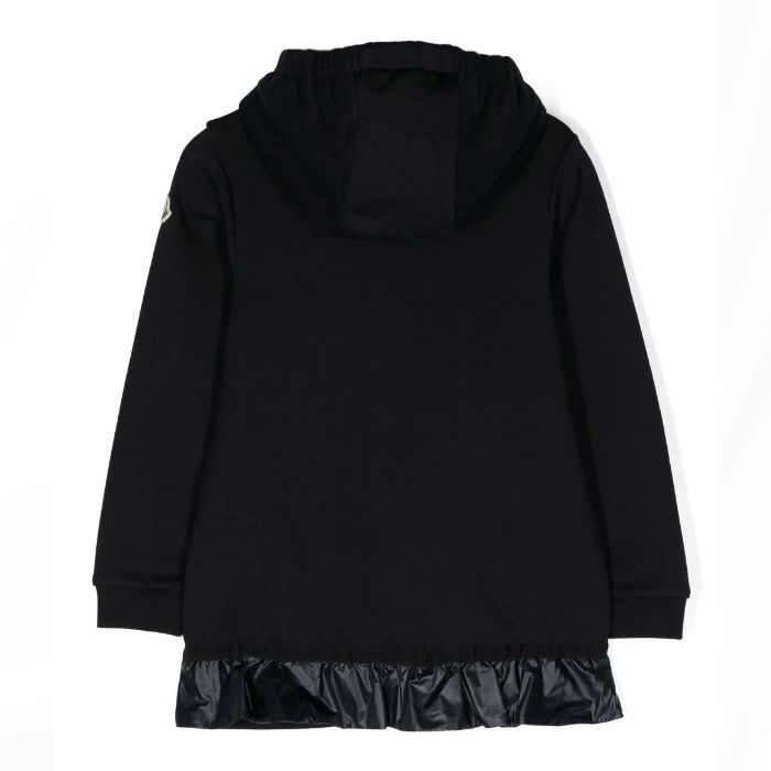 MONCLER ENFANT フード付き ワンピース 長袖 コットン 大人もOK-