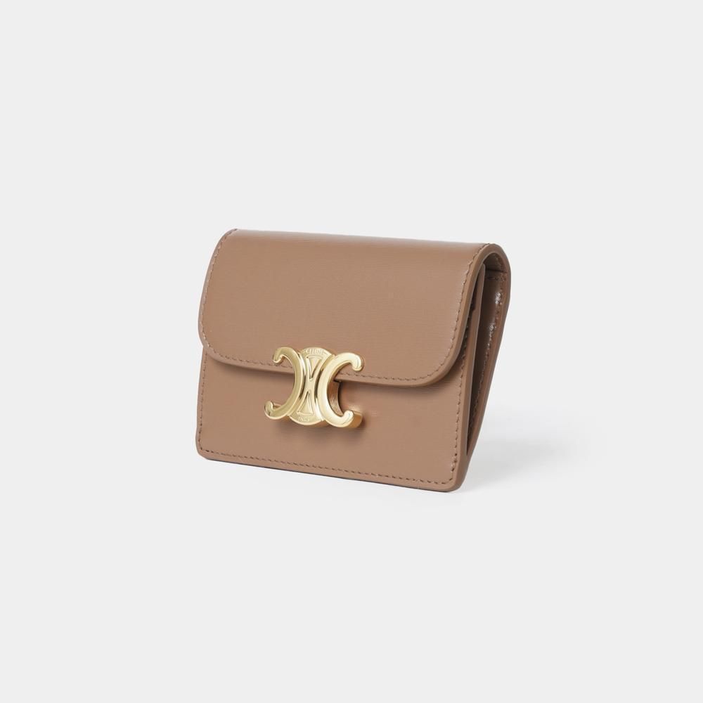 毎日の装いにエレガンスを◎*CELINE*トリオンフ カードホルダー CELINE 【新品・未使用品】セリーヌ ジップ付きカードホルダー