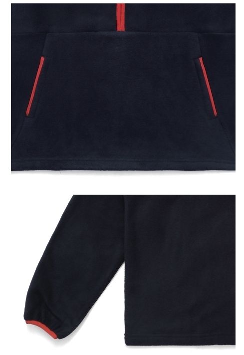 【MALBON】 [MALBONXCOCA-COLA] Fleece Zip Pullover /追跡付 MALBON】 [MALBONXCOCA-COLA] Fleece Zip Pullover /追跡付