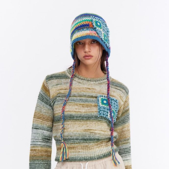 ハット THE GREATEST String Knit Bucket FK185 THE GREATEST String Knit Bucket FK185 (THE GREATEST/ハット