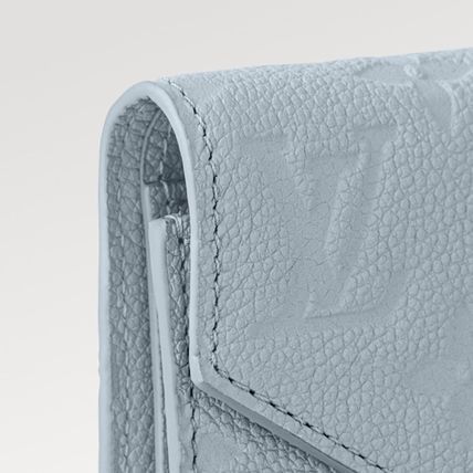 ホワイトブルーが爽やか完売の予感Louis Vuitton 折りたたみ財布 優しいパステルカラー】☆LOUIS VUITTON☆折りたたみ財布 (Louis