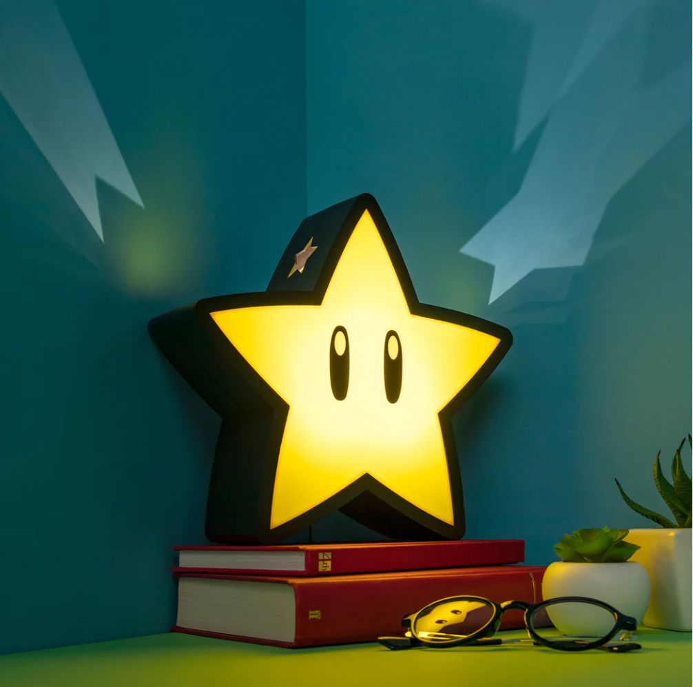 Nintendo 任天堂 スーパーマリオ ライト ランプ スーパースター