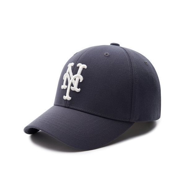 MLB ニューフィット ストラクチャー ボールキャップ NY (Charcoa NEW ERA ニューエラ ベースボールキャップ 帽子 MLB : ONSPOTZ