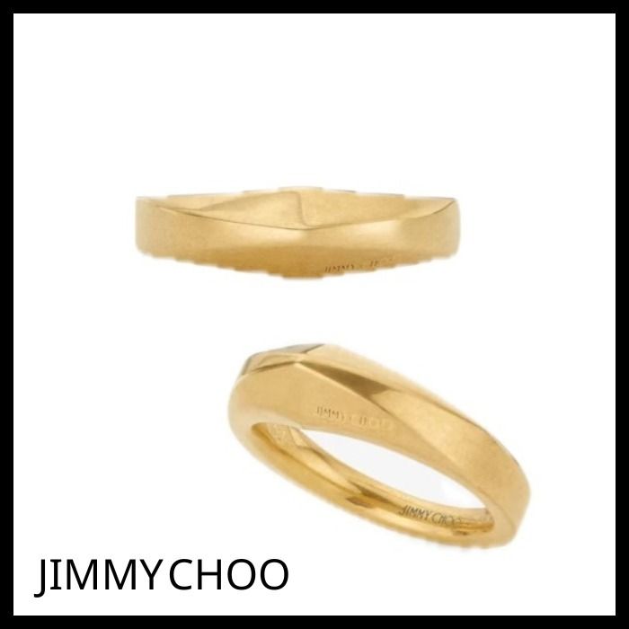 JIMMY CHOO Diamond Signet Ring フィニッシュシグネットリング