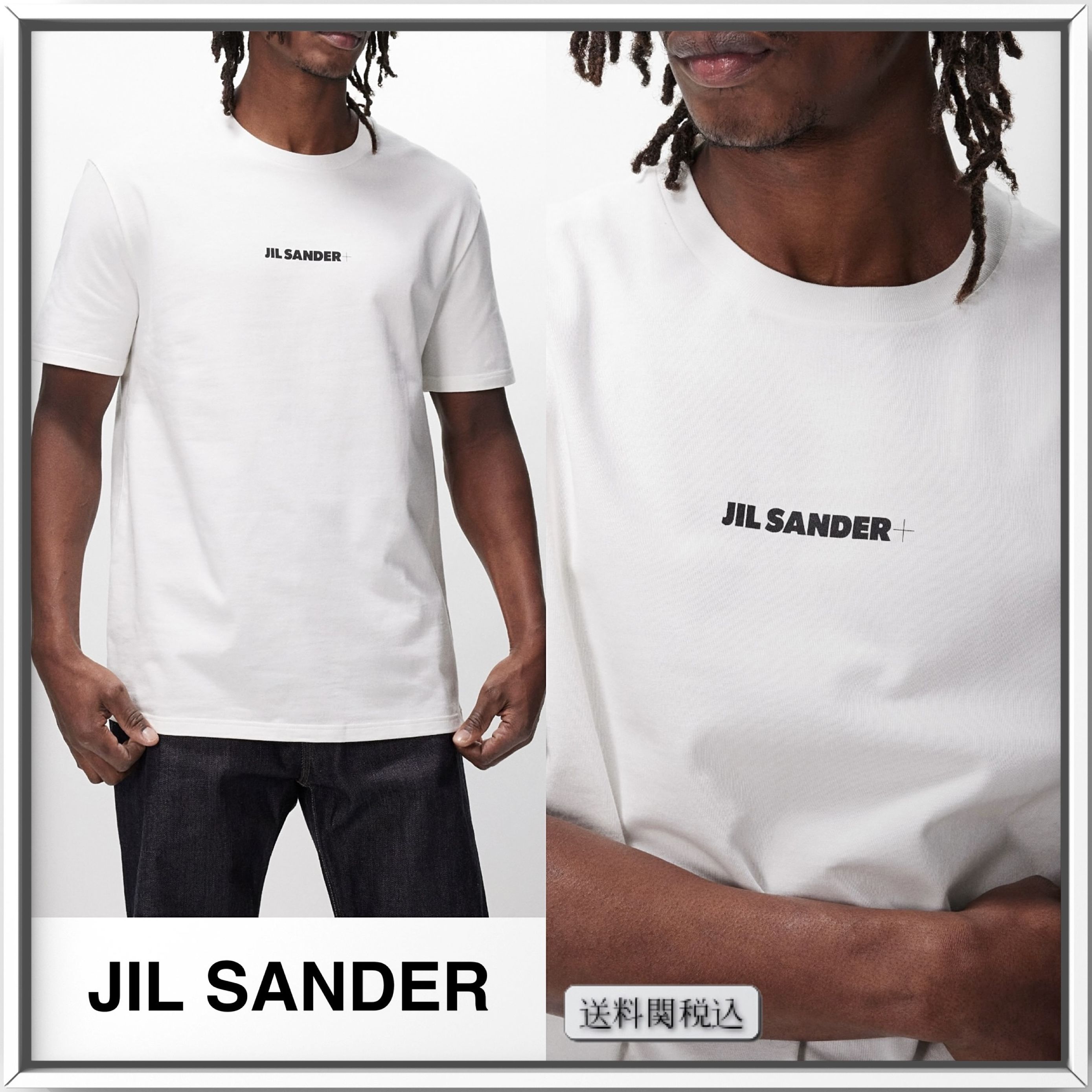JIL SANDER ロゴ プリント コットン Tシャツ 人気 (Jil Sander/T