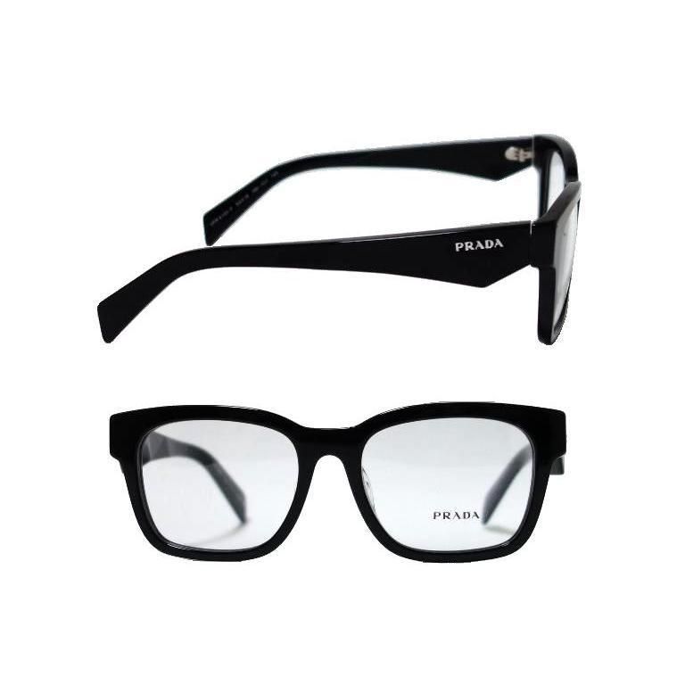 プラダ メガネフレーム PR B05V 16K-1O1 ブラック 国内正規品 PRADA 【PRADA】 プラダ メガネフレーム PR B05V 16K-1O1