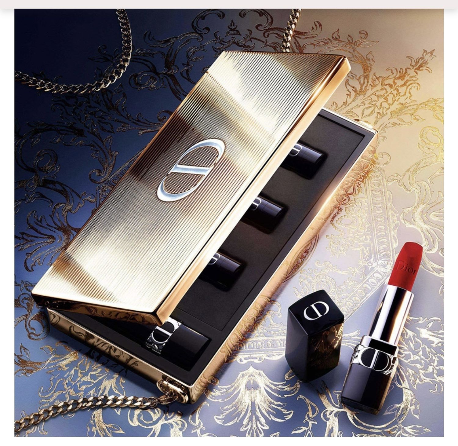 Diorディオール チェーンバッグ+口紅4本 豪華セット ギフト最適 (Dior 
