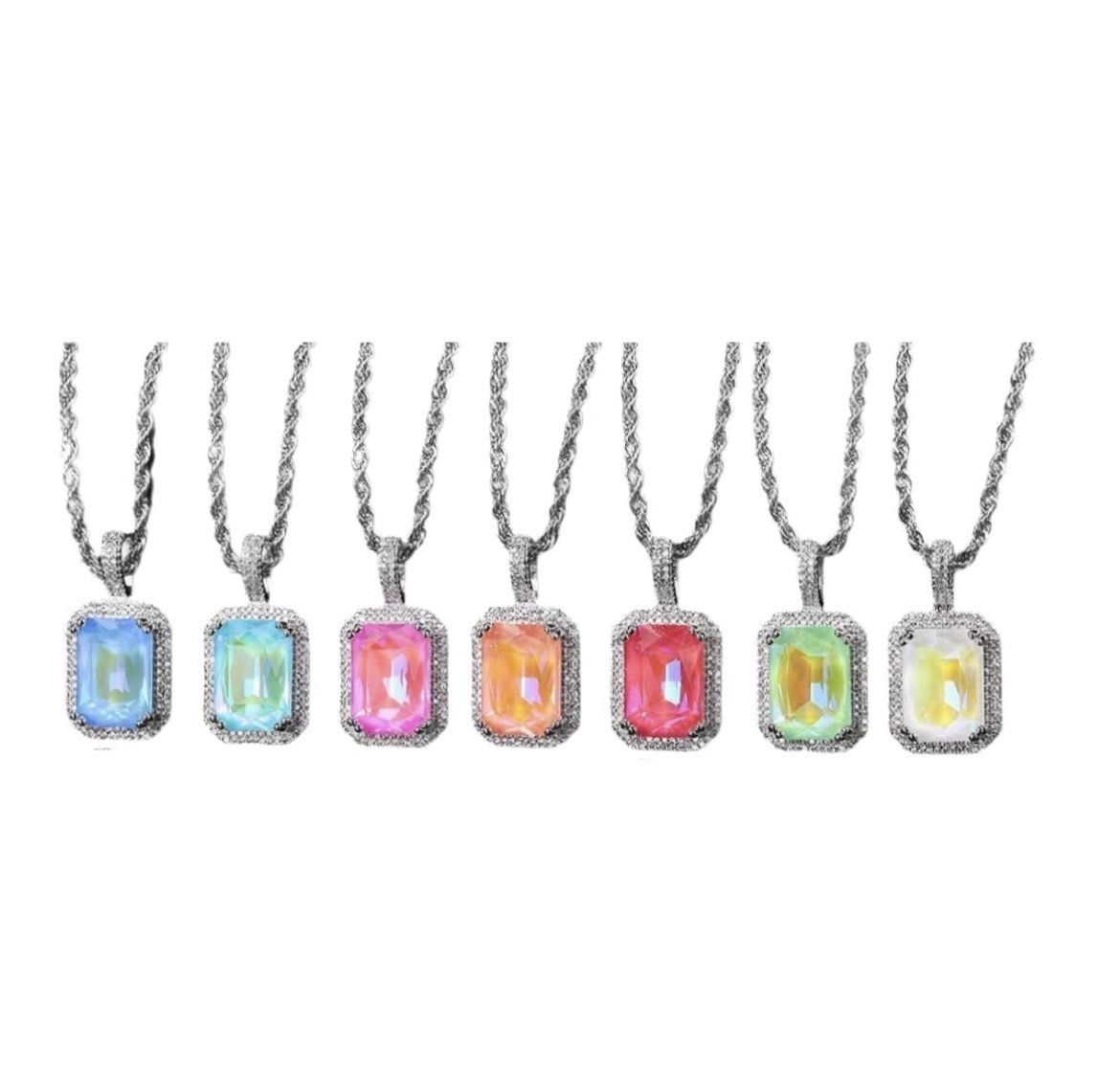 【TWENTYONEAUGUST】DIAMOND NECKLACE▲NTC▲LE SSERAFIM着用 TWENTYONEAUGUST】DIAMOND NECKLACE△NTC△LE SSERAFIM着用
