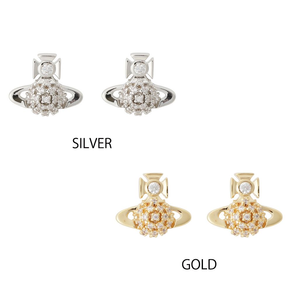 MINI BAS RELIEF ピアス(シルバー)（レディース）（1205999310