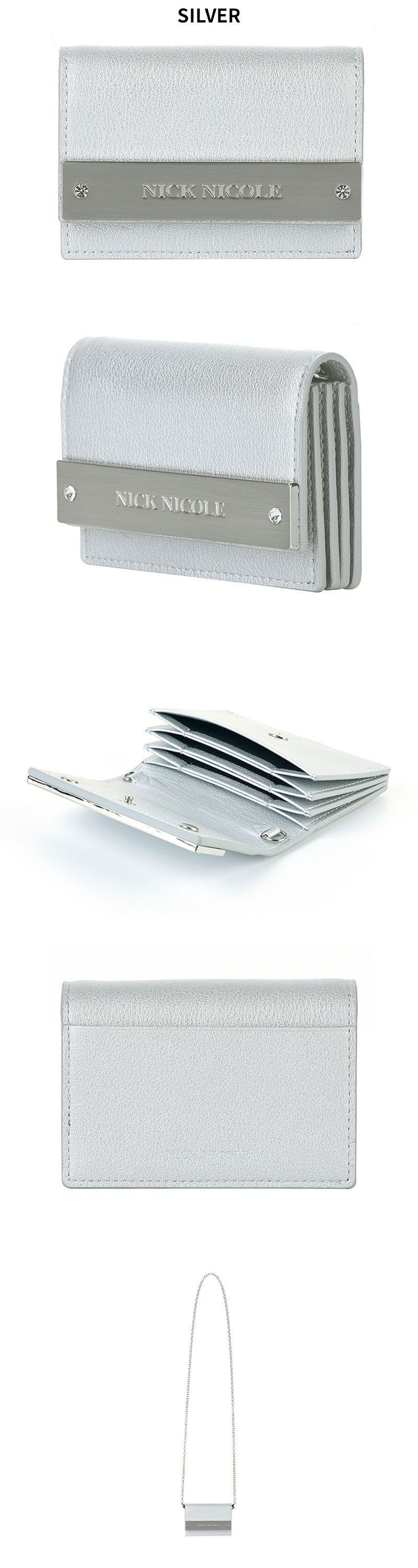 ★NICK&NICOLE★送料込★韓国★人気★CRYSTAL ACCORDION WALLET ☆NICK&NICOLE☆送料込☆韓国☆人気☆CRYSTAL ACCORDION WALLET