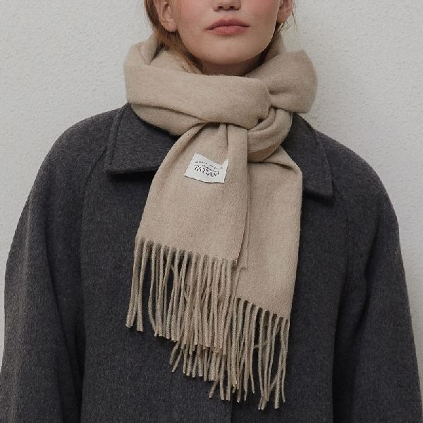 TATIANA】MILD LAMBS WOOL MUFFLER☆送料・関税込☆2色 (TATIANA