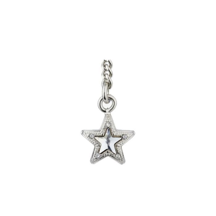 JIMMY CHOO クリスタルスタースタッズ付き ドロップピアス JIMMY CHOO クリスタルスタースタッズ付き ドロップピアス