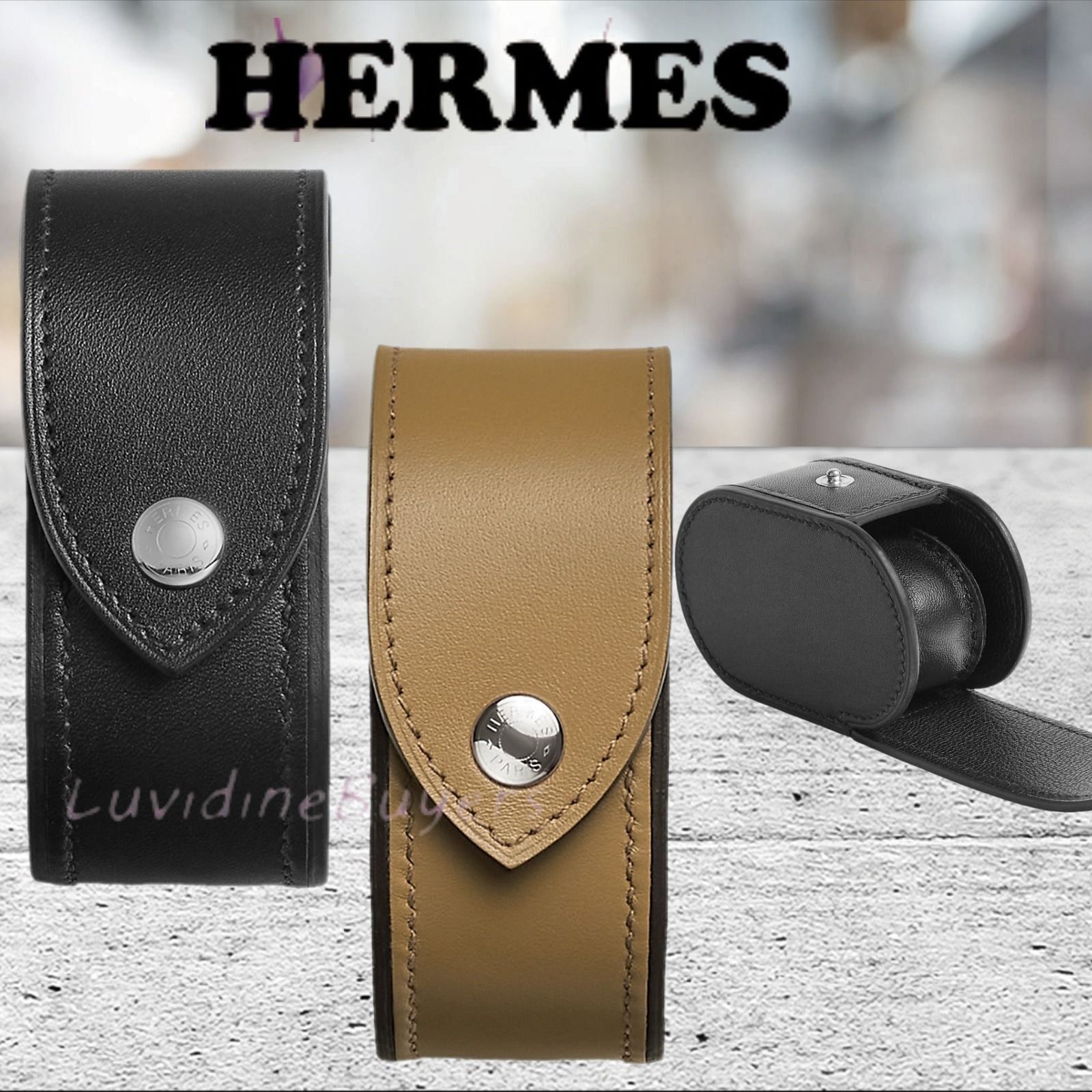 希少レア】エルメス ◇ ウォッチケースPM◇大切な時計の保管に (HERMES