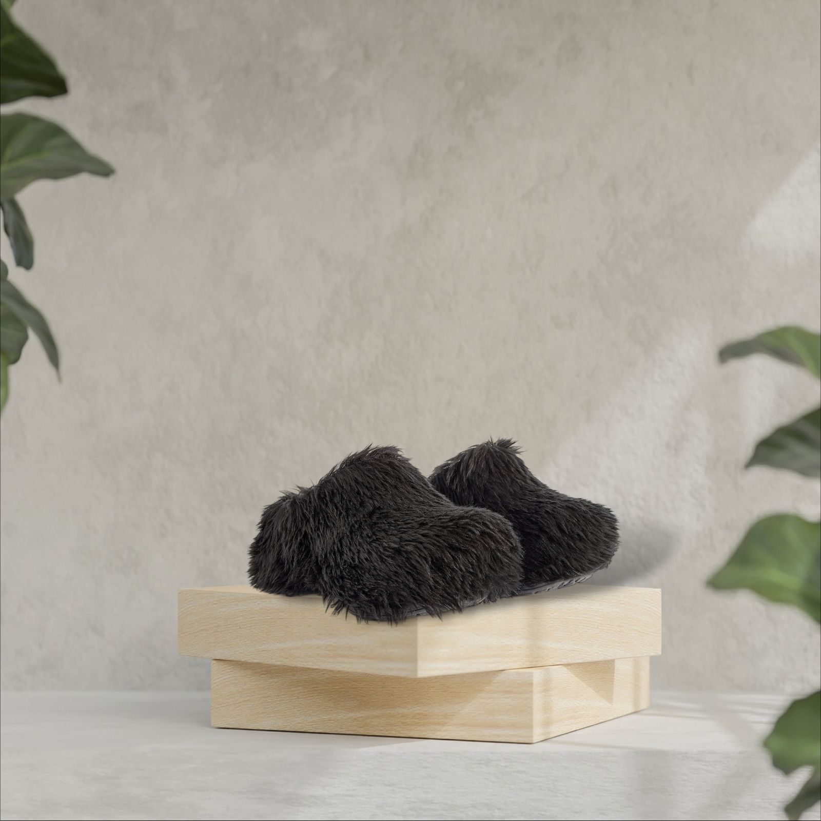 BALENCIAGA ×CROCS】 MULE FAKE FUR ファーサンダル＊送料込