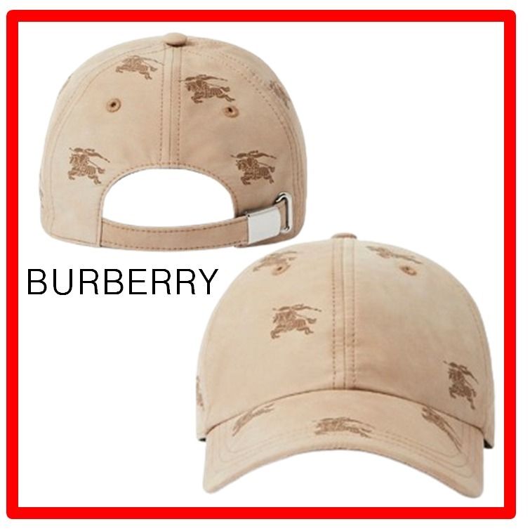 Burberry バーバリー ベースボールキャップ 帽子 チェック ロゴ