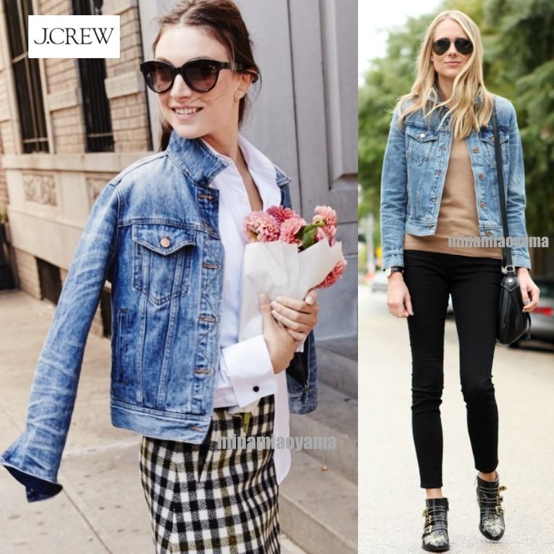 国内発送【J.Crew】クラシックデニムジャケット関税込 (J Crew