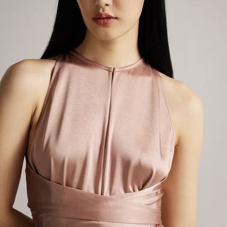 新作【TED BAKER】Mmilly ホルターネックハイロードレス 新作【TED BAKER】Mmilly ホルターネックハイロードレス (TED