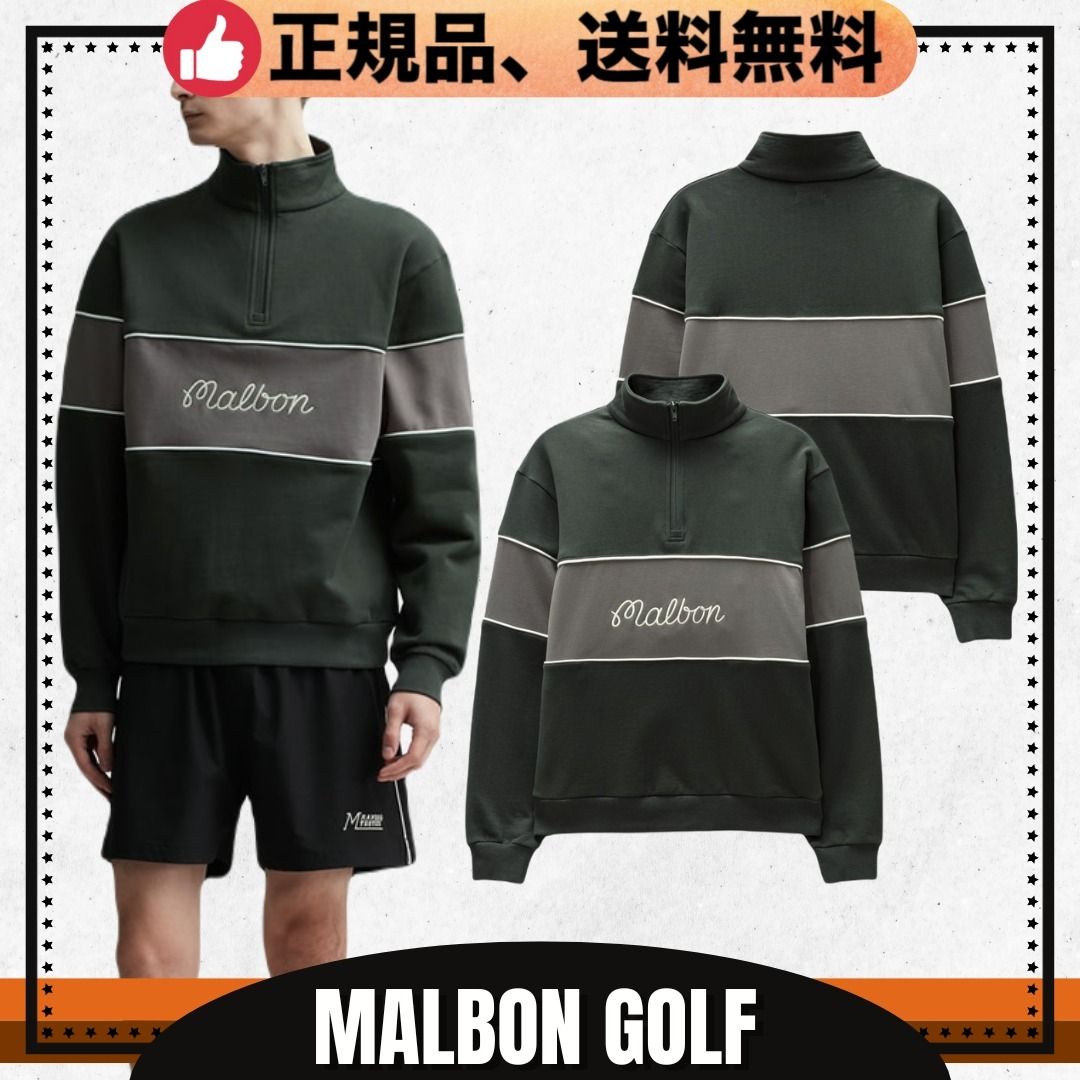 Malbon Golf》 マルボンゴルフ スウェット・トレーナー (Malbon Golf