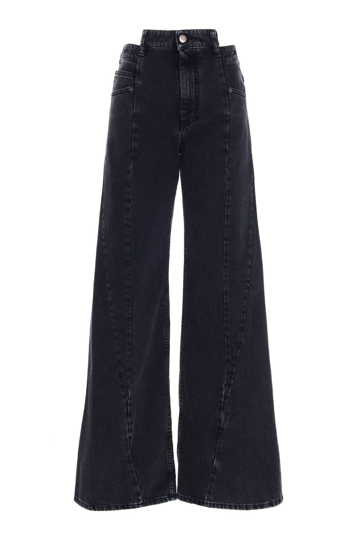 Maison Margiela カットアウト パネル デニム Maison Margiela カットアウトジーンズマルジェラデニム