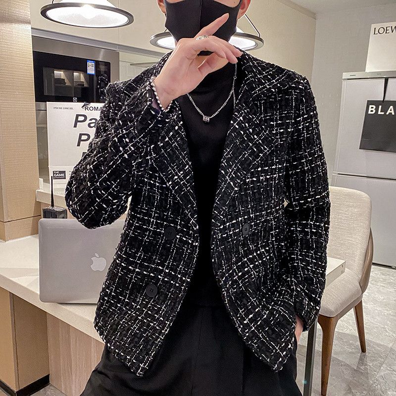 ElegChic ジャケット テーラードジャケット ビッグシルエット