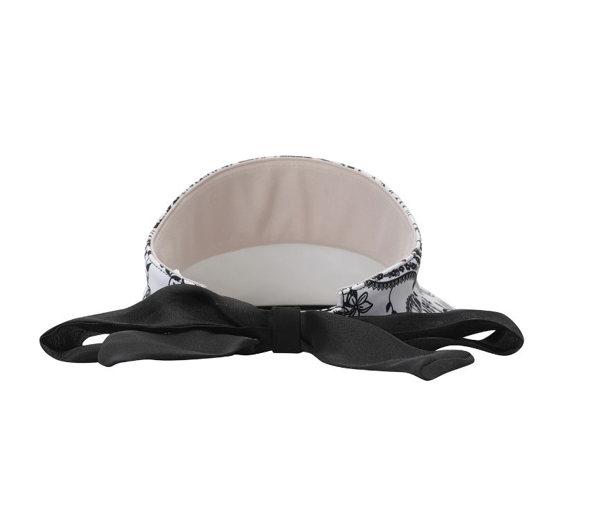 [PEARLY GATES] Ribbon Detach Paisley Sunvisor ★人気 ★ PEARLY GATES] Ribbon Detach Paisley Sunvisor ☆人気