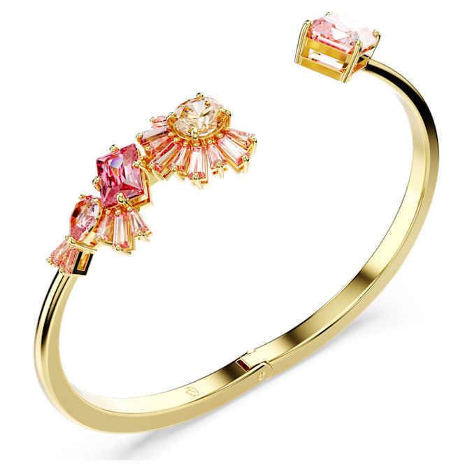 SWAROVSKI スワロフスキー Gema お花ブレスレット追跡送料関税込
