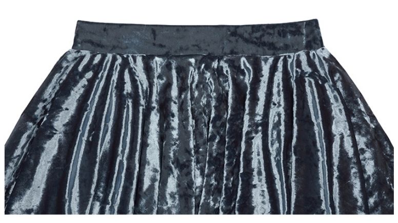 ★LUV IS TRUE ★ AM VELVET SKIRT LUV IS TRUE]☆AM VELVET SKIRT (LUV IS TRUE/ミニスカート