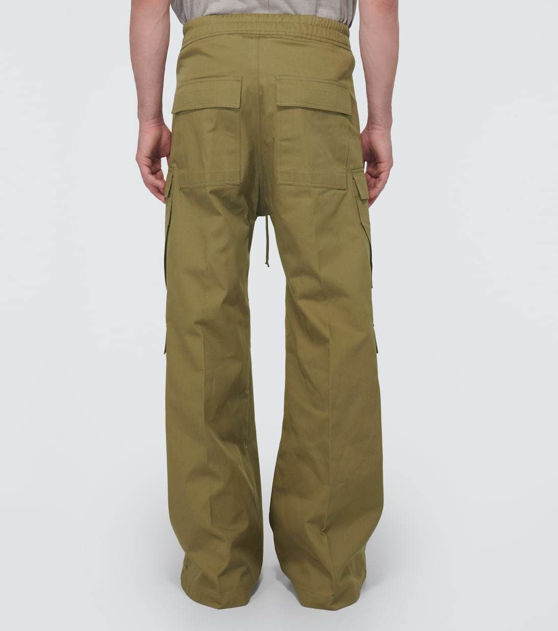 【RICK OWENS】リックオウエンス ワイドレッグ パンツ ブラウン org.jpg