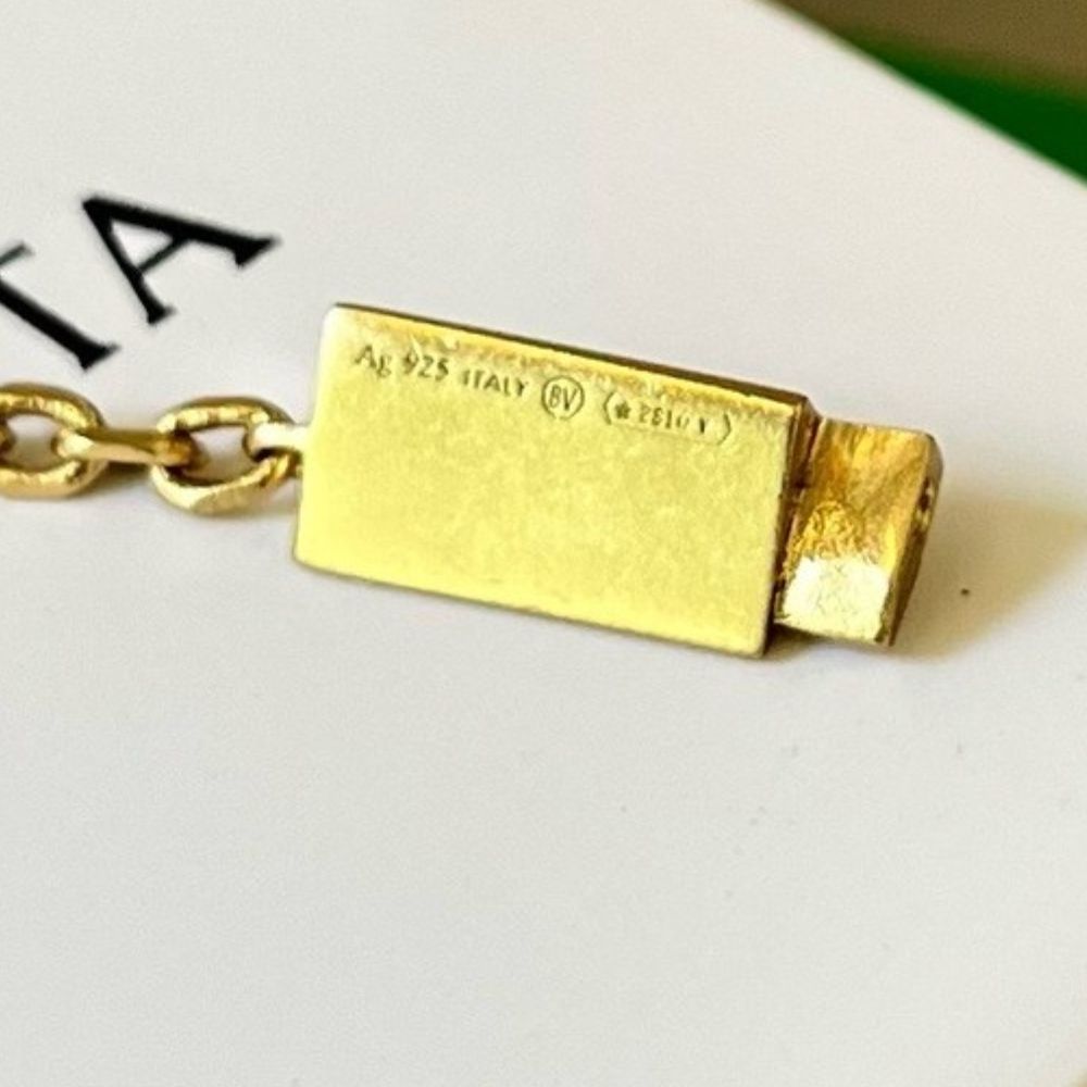 【BOTTEGA VENETA】ジョイント チェーンネックレス 18K シルバー BOTTEGA VENETA】ジョイント チェーンネックレス 18K シルバー