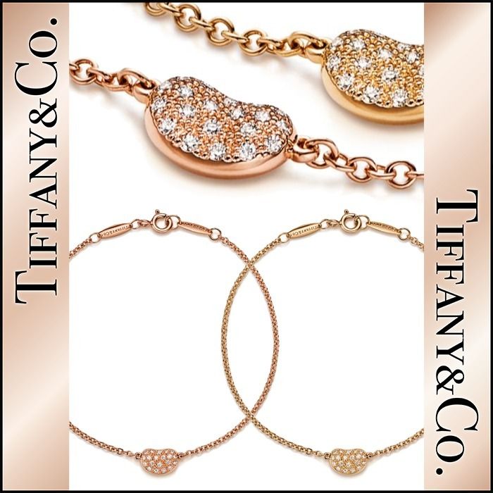 Tiffany ビーンデザインブレスレット