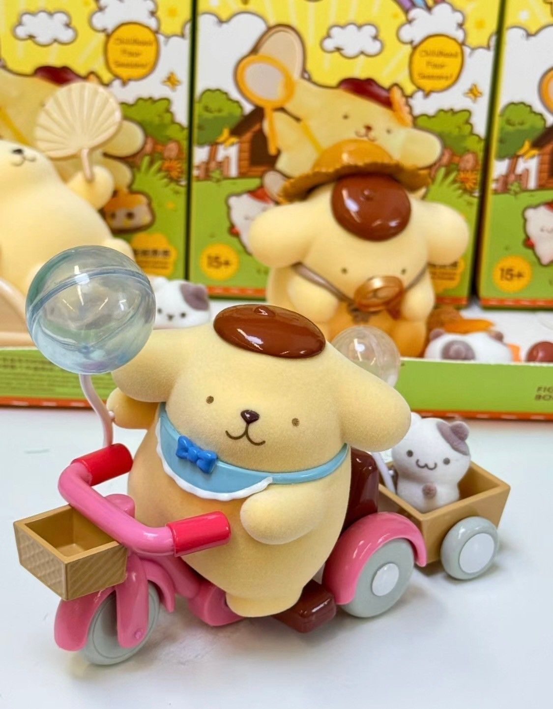 海外限定 MINISO x サンリオ ポムポムプリン：子ども頃の四季