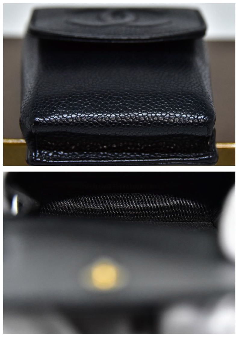極美品 鑑定済 シャネル CHANEL シガレットケース A13511