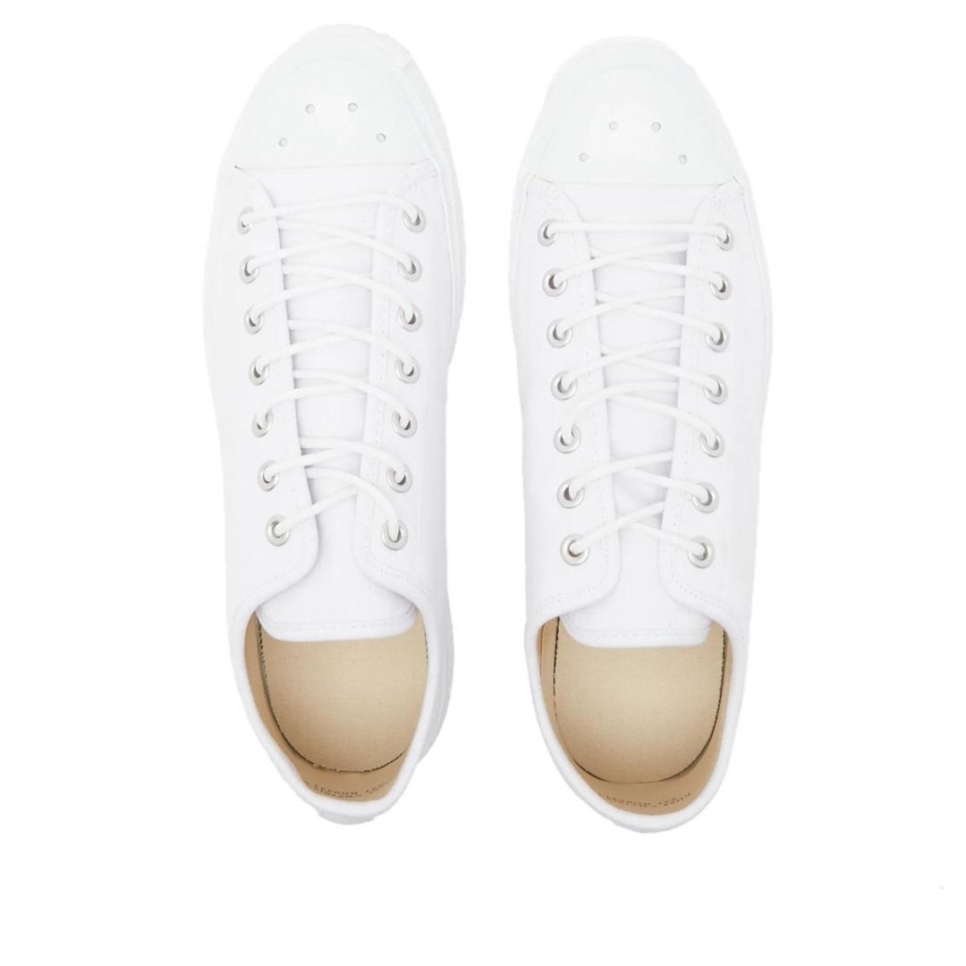 【Acne studios】アクネ スニーカー キャンバス ホワイト/BK Acne studios】アクネ スニーカー キャンバス ホワイト/BK (Acne
