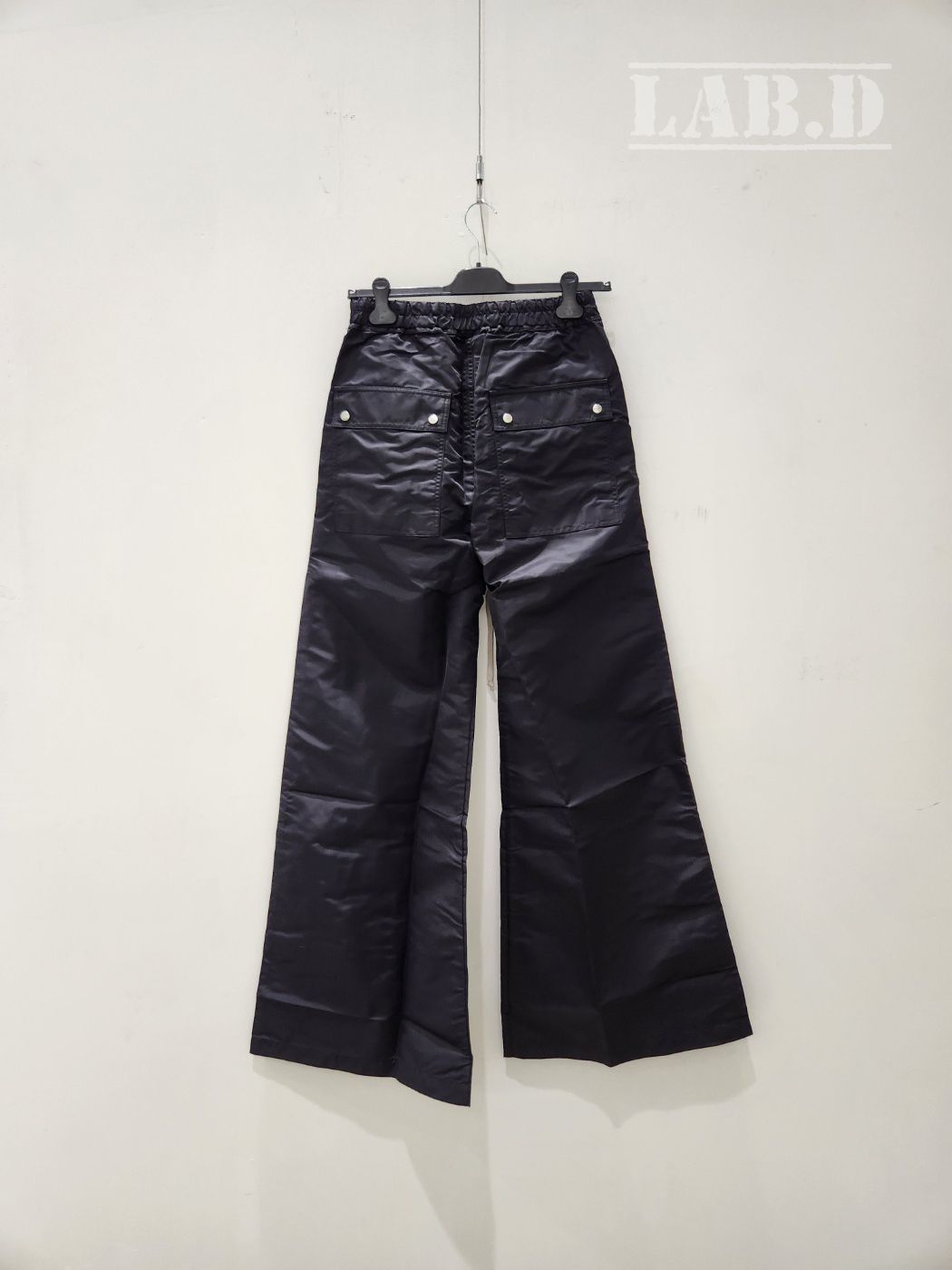 DRKSHDW | GETH BELAS BLACK IN BLACK RECYCLED NYLON パンツ
