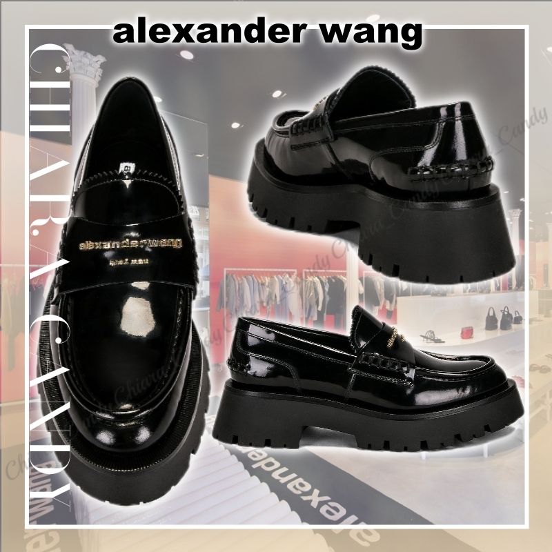 新品Alexander Wangプラットフォームローファー 35