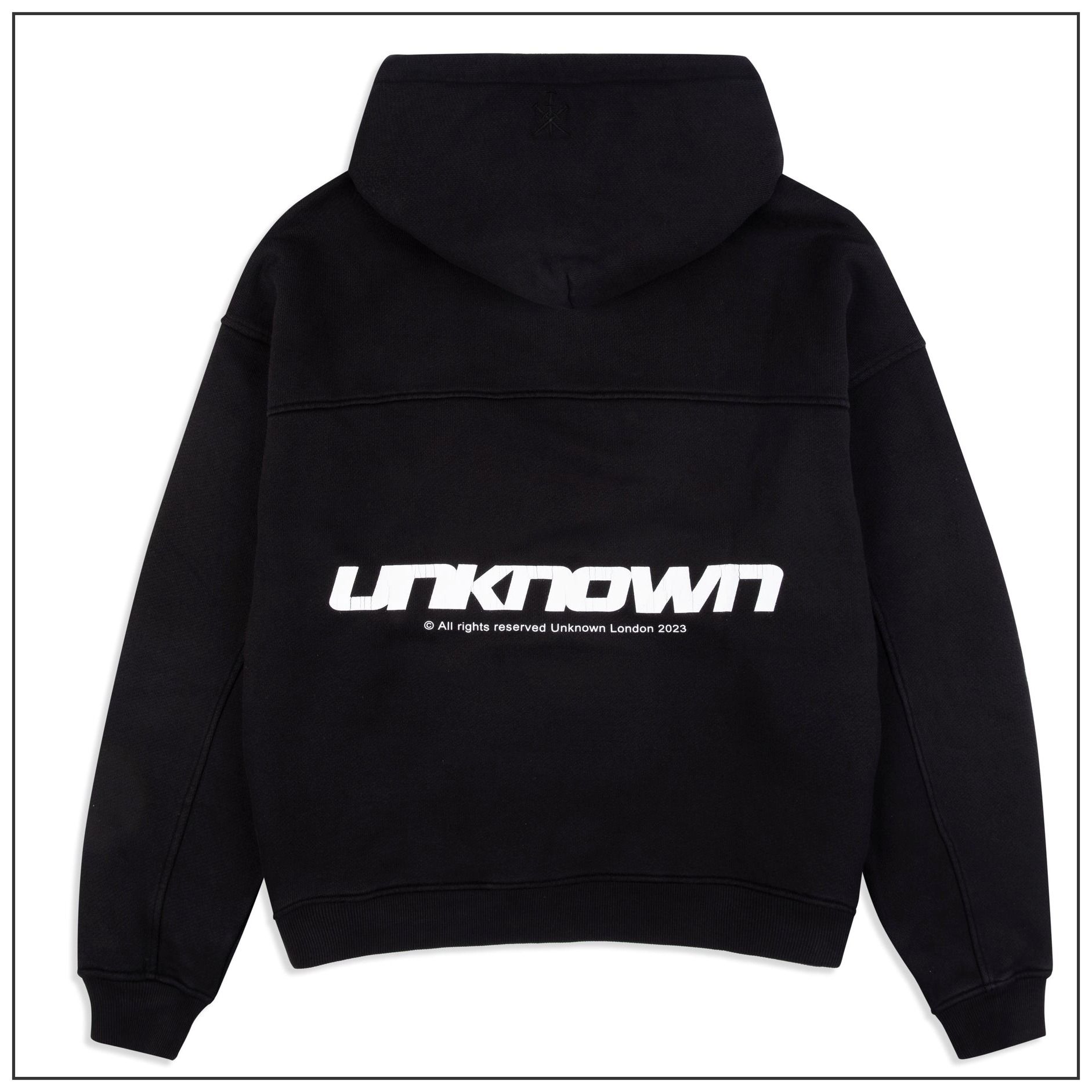 ☆23秋冬 UNKNOWN☆クロスラインストーン パーカー 全4色