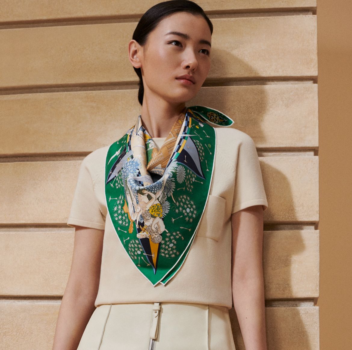 華やか】HERMES《エルメス・フラッグシップ》カレ90 スカーフ (HERMES 華やか】HERMES《エルメス・フラッグシップ》カレ90 スカーフ (HERMES