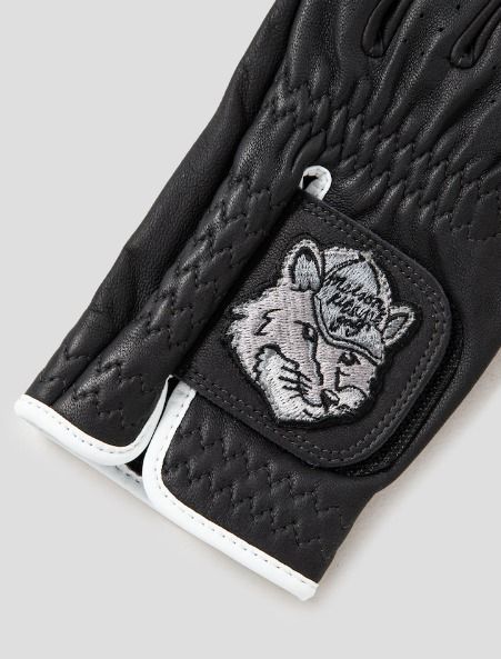 ☆Maison Kitsune GOLF☆ladies Fox Head Two Hand Glove