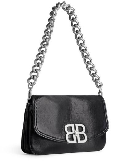 【BALENCIAGA】BB SOFT スモール フラップバッグ◆関税送料込◆ 国内発送☆BALENCIAGA】BB SOFT スモールフラップバッグ ロゴ