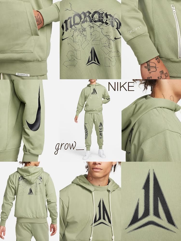 NIKE Ja Morant Dri-FIT スタンダード イシュー パーカー 送関込
