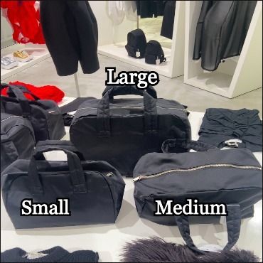 店舗限定☆【COMME des GARCONS】ナイロンツイルバッグ Large
