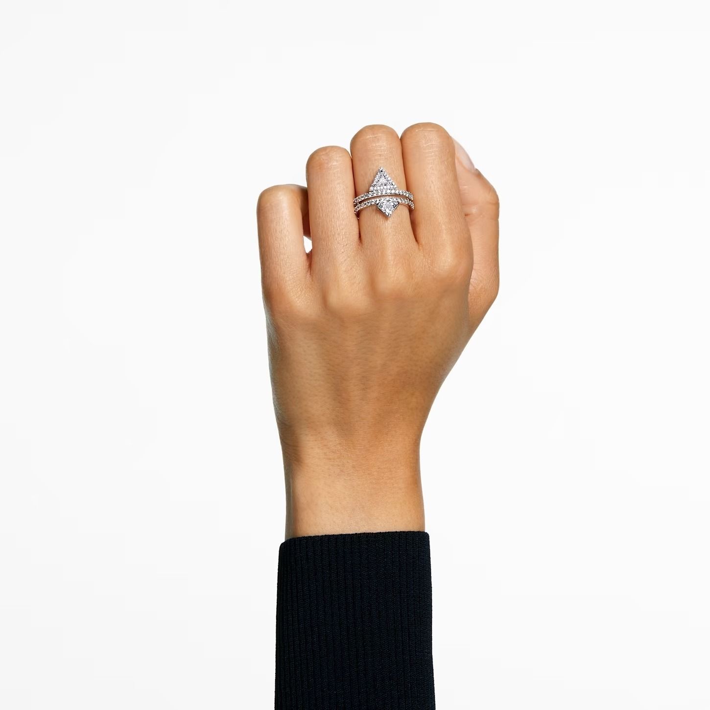 SWAROVSKI スワロフスキー Ortyx ダブルリング 追跡送料関税込 (SWAROVSKI/指輪・リング) 5642986【BUYMA】 SWAROVSKI スワロフスキー Ortyx ダブルリング 追跡送料関税込 (SWAROVSKI/指輪・リング) 5642986【BUYMA】