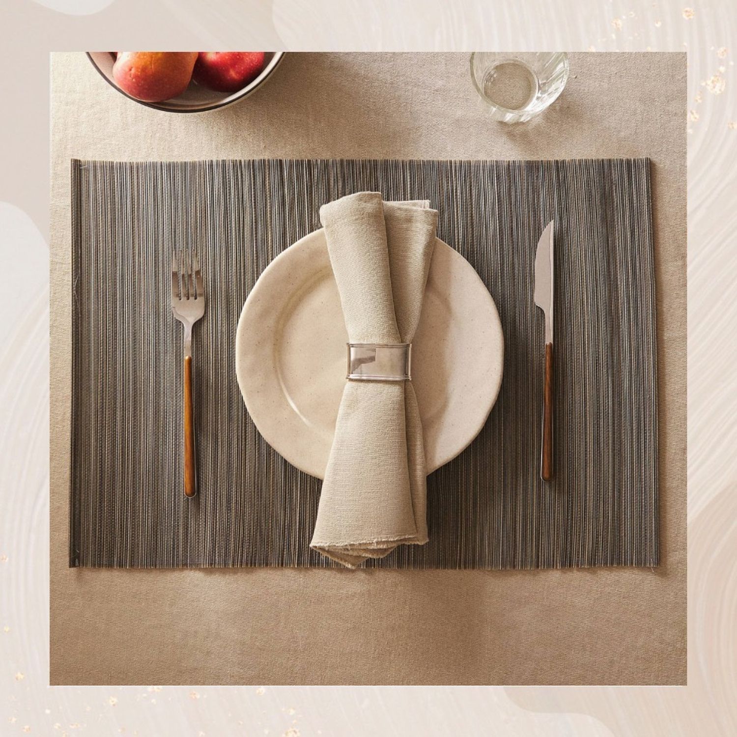 ZARA HOME】バンブー ランチョンマット （2枚セット） (ZARA HOME 