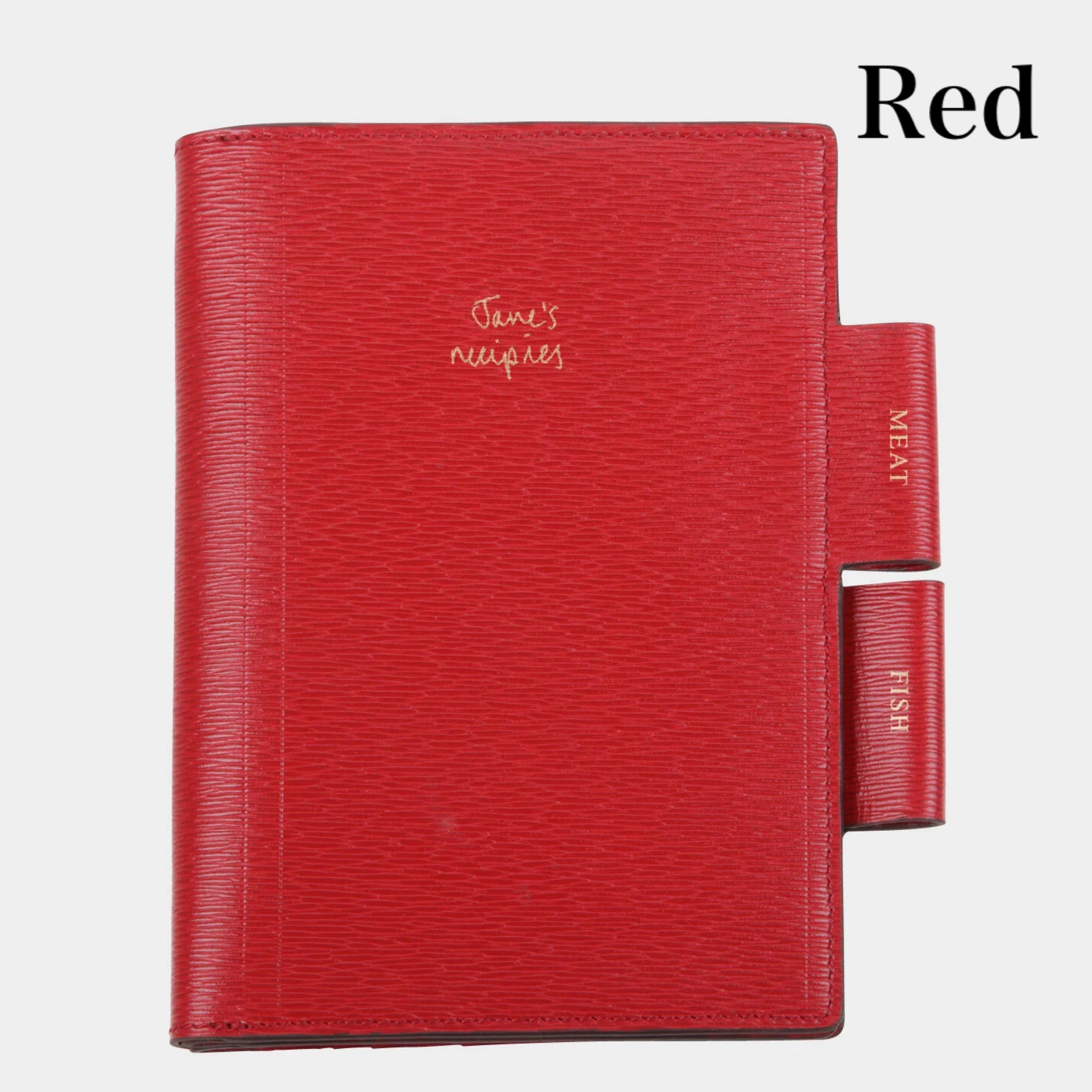 Anya Hindmarch☆Bespoke A6 Journal 手帳カバー 4色【UK発】 Anya Hindmarch☆Bespoke A6 Journal 手帳カバー 4色【UK発