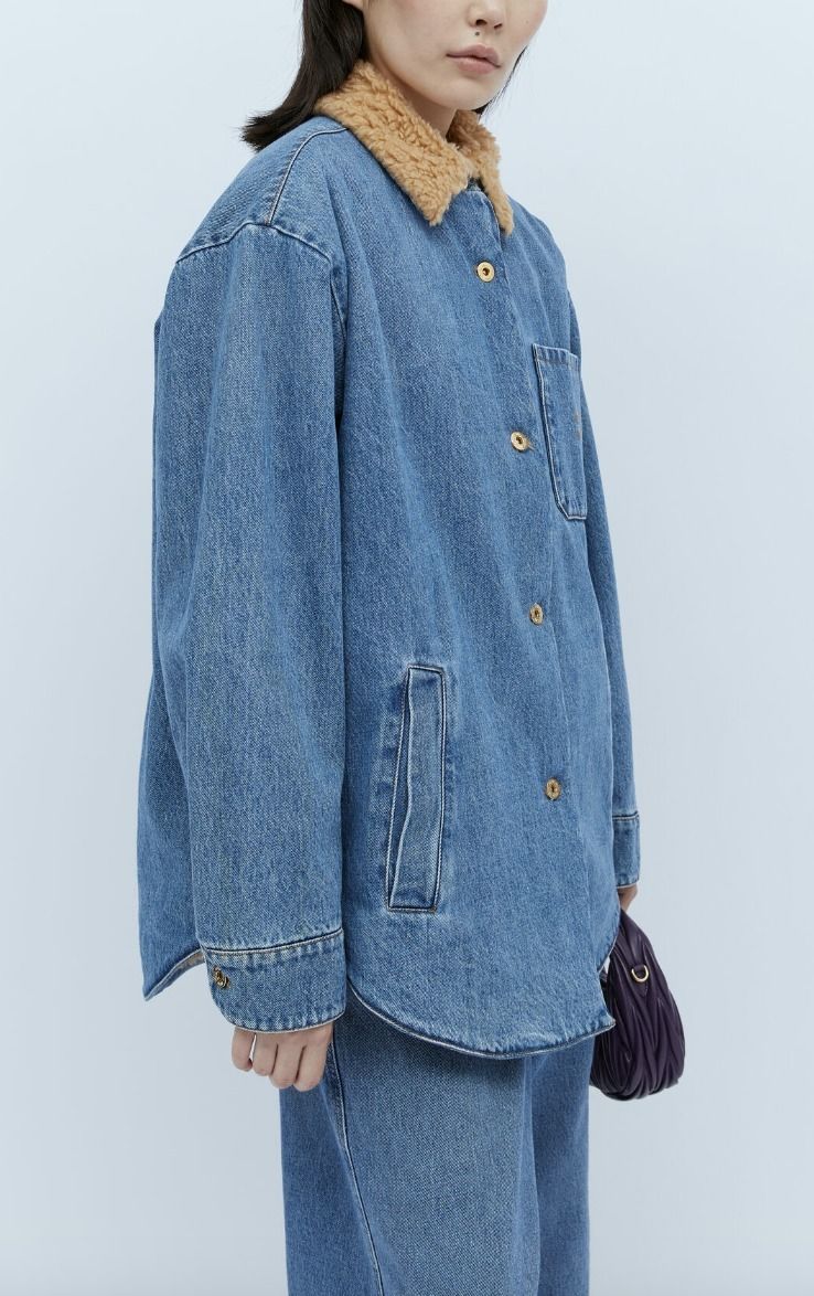 ☆Miumiu☆クロップドシャツ（デニム） (MiuMiu/ジャケット