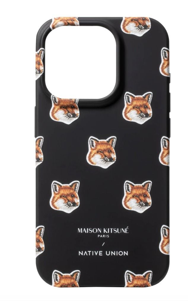 Maison Kitsune☆メゾンキツネiPhone 15 Pro All Overケース