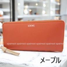 美品】LOEWE ロエベ ノット ジップアラウンド ラウンド