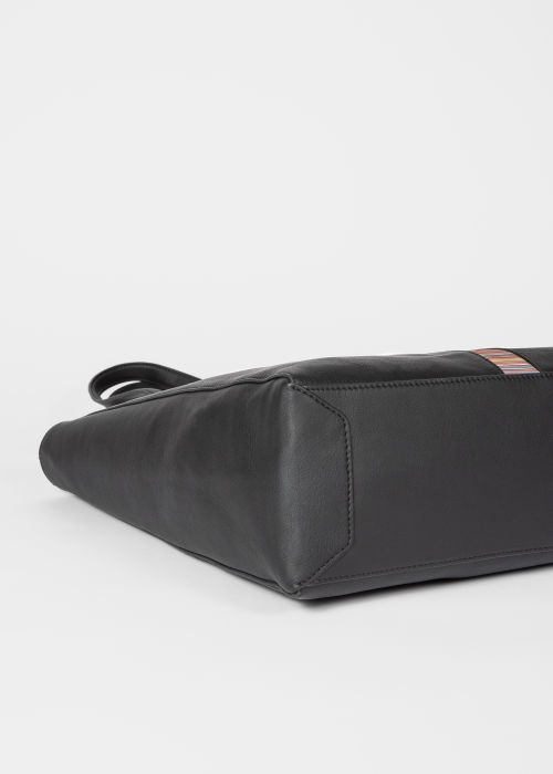 Paul Smith カーフレザー トートバッグ シグネチャーストライプ Paul Smith カーフレザー トートバッグ シグネチャーストライプ