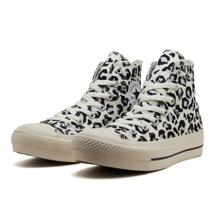 国内配送 CONVERSE ALL STAR US LEOPARD HI WHITE 国内配送 CONVERSE ALL STAR PLTS MONO LEOPARD HI WHITE