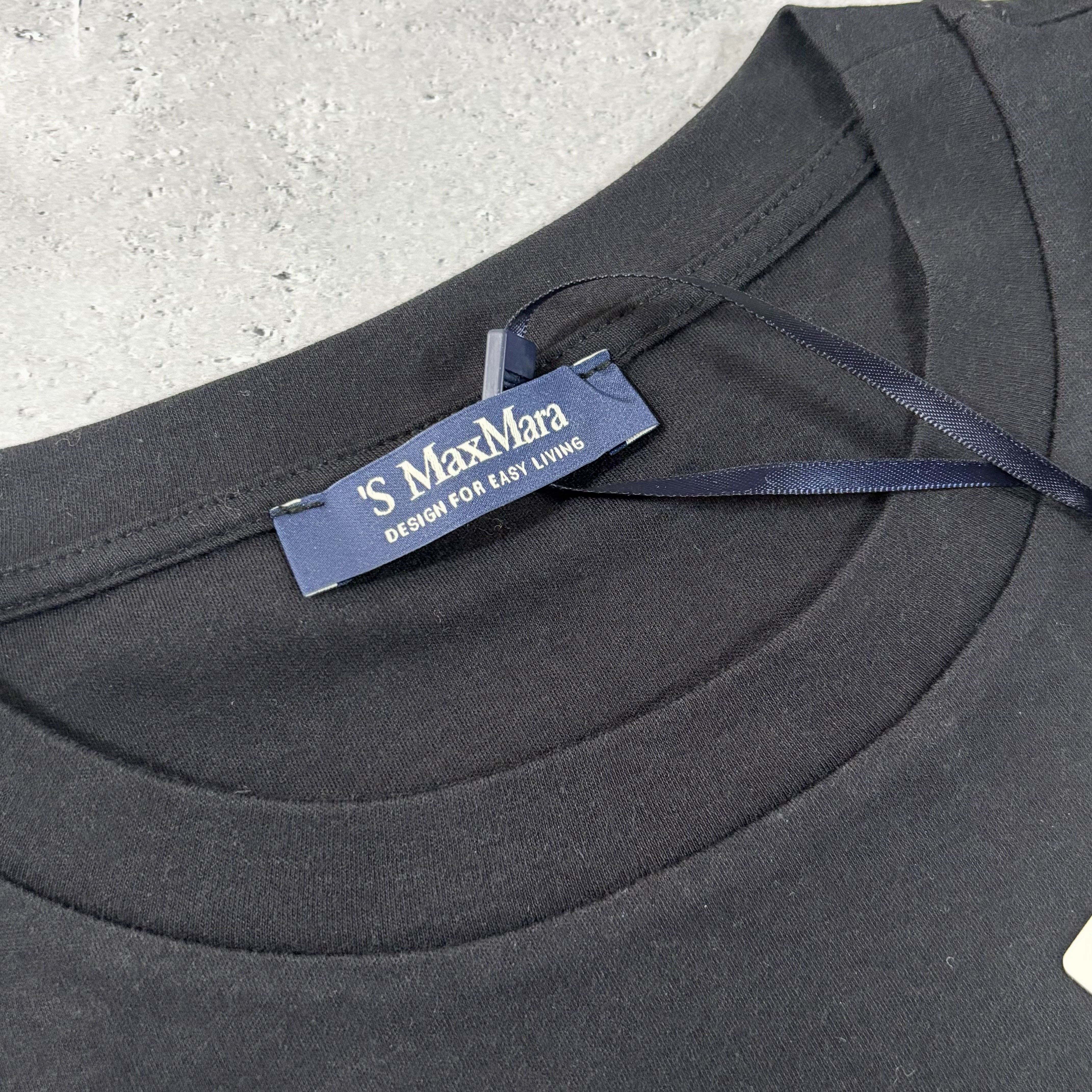 S Max Mara - エスマックスマーラcubeコットンジャージーTシャツ